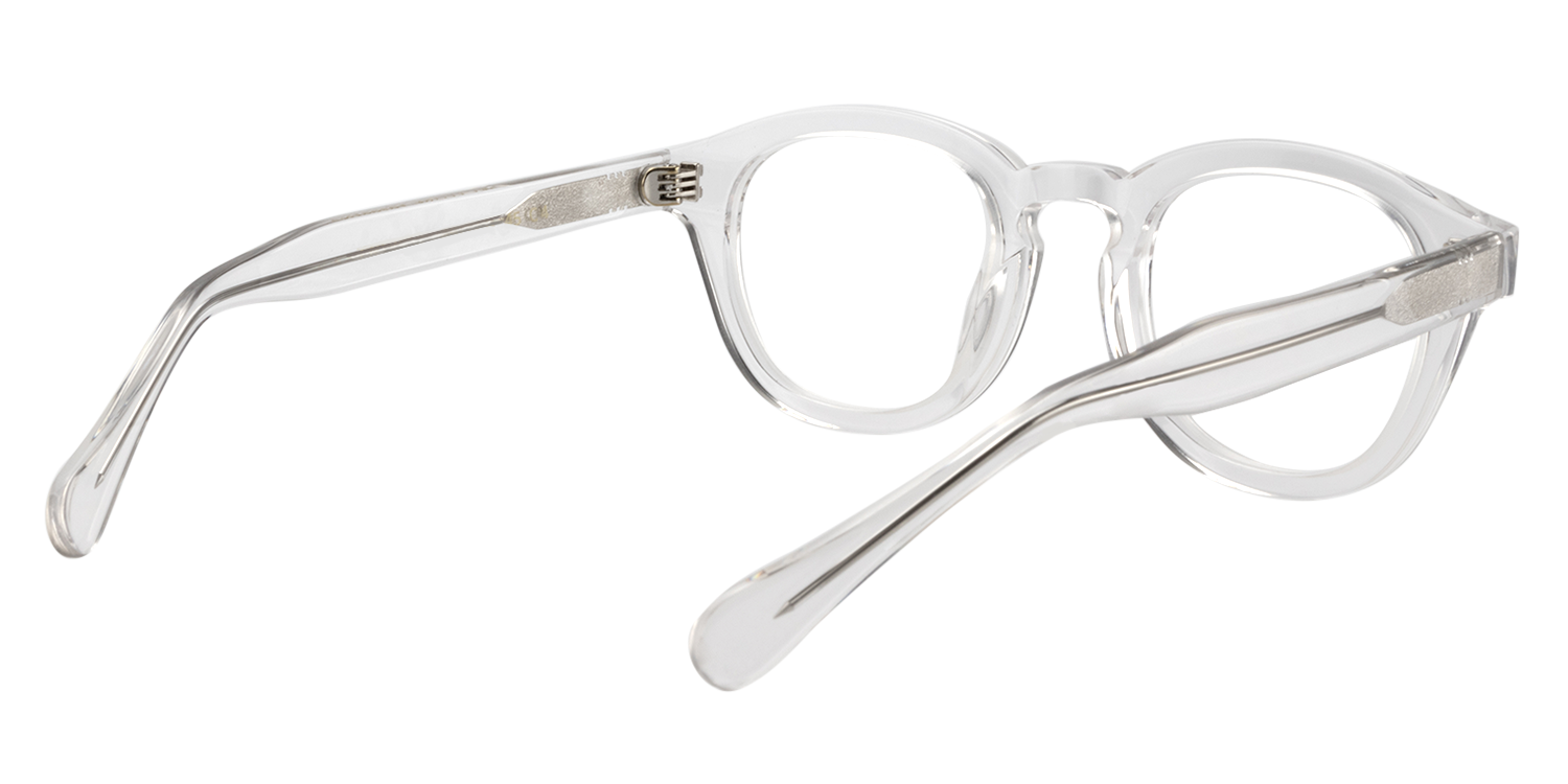 Round Clear Glasses | Zeelool Glasses5