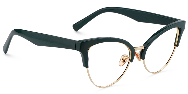 Browline Green Glasses2