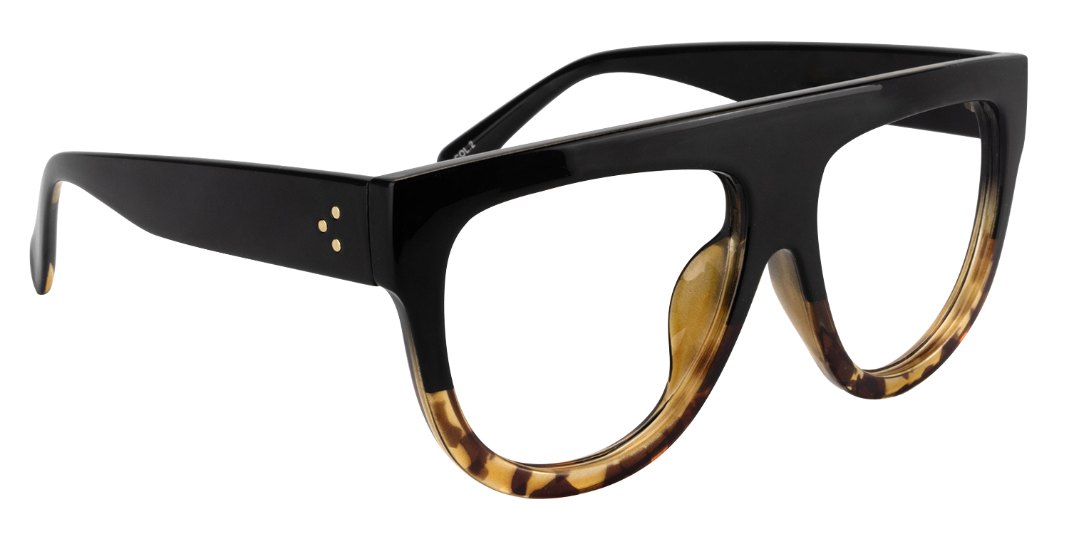 Square Black/Tortoise Eyeglasses5