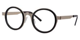 Wendy Round Black Glasses5