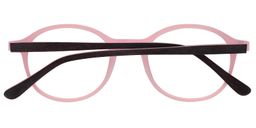 Vanessa Round Pink Glasses 5