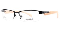 Yvonne Rectangle Black Glasses3