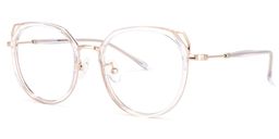 Ofelia Cateye Clear Glasses1