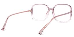 Quinten Square Pink Glasses4