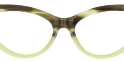 Eudora Cat Eye Green Glasses2