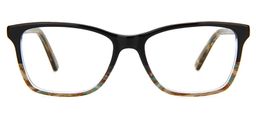 Cecilia Floral Rectangle Glasses0