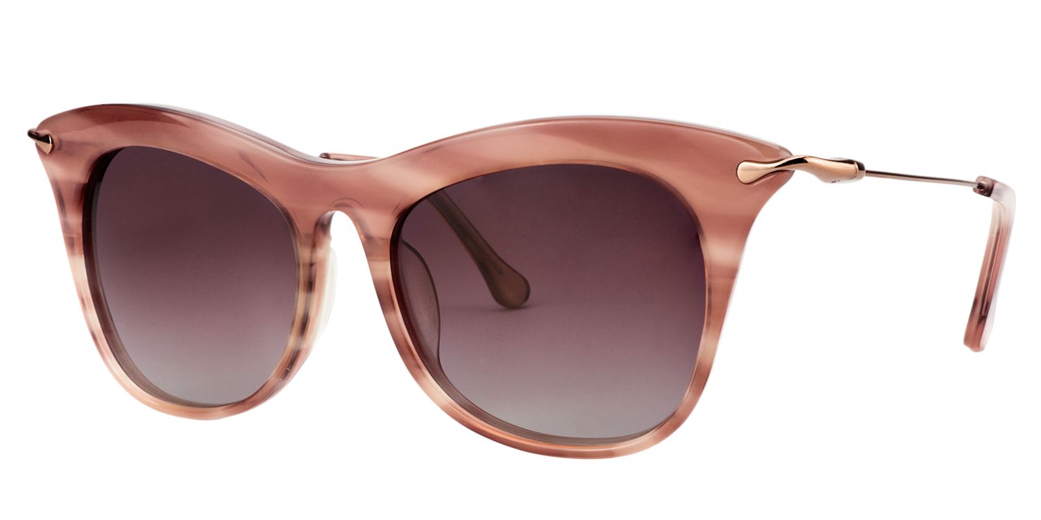 Cat-eye Brown Sunglasses | Zeelool Sunglasses3