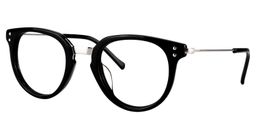Martin Round Black Glasses2