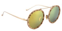 Borg Round Brown/Pattern Sunglasses2