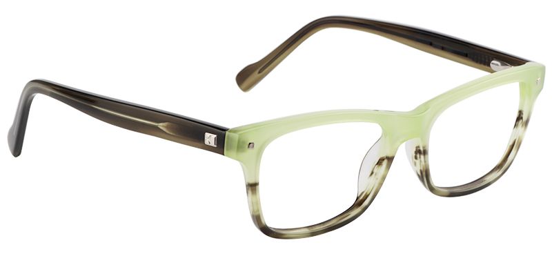 Rectangle Green Glasses3