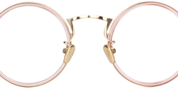 Alisa Round Pink Glasses2