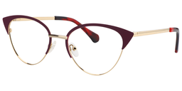 Nelly Cat Eye Red Glasses3