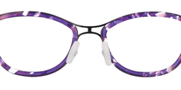 Winni Oval Purple Glasses5