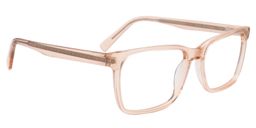 Sicily Rectangle Beige/Clear Glasses2