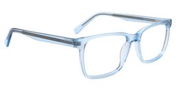Sicily Rectangle Light Blue Glasses3