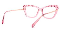 Sophie Cateye Pink Glasses4