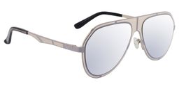 Adolf Aviator Gray Sunglasses3