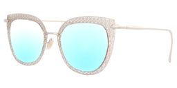 Sharon Cat-eye Gray Sunglasses4