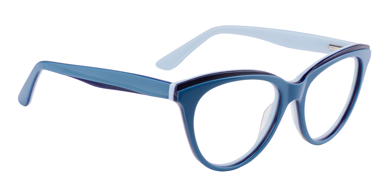 Cat Eye Blue Glasses3