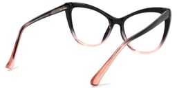 Shelby Cateye Black-Pink Glasses4