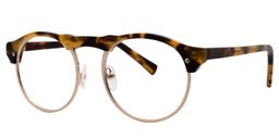 Aeneas Round Tortoise Glasses3