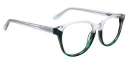 Agassi Square Green Glasses3