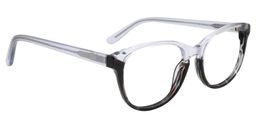 Agassi Square Black Glasses2