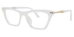 Aicken Square White Glasses2