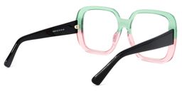 Nikolas Square Green Glasses4