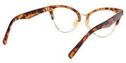 Charlene Browline Tortoise Glasses5