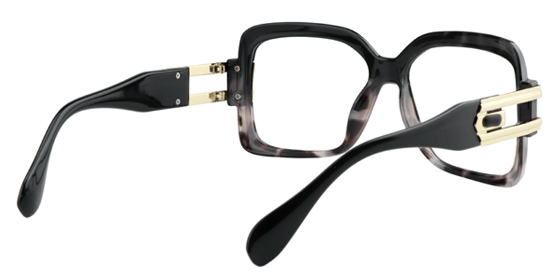 Square Gray Tortoise Glasses4