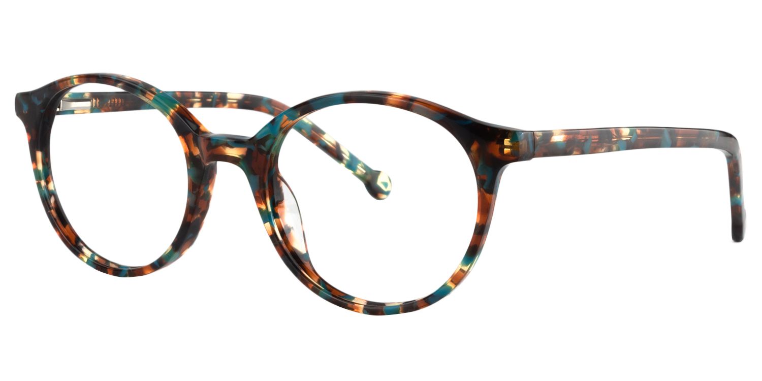 Round Floral Glasses | Zeelool Glasses3