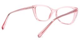 Yoselin Cateye Pink Glasses4