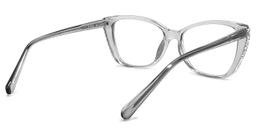 Yoselin Cateye Gray Glasses4