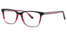 Lauren Rectangle Light-Purple Glasses3