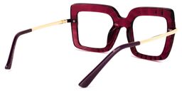 Amecia Square Red Glasses3