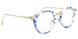 Ayala Round Floral Glasses2