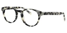 Alberta Round Light Tortoise Glasses2