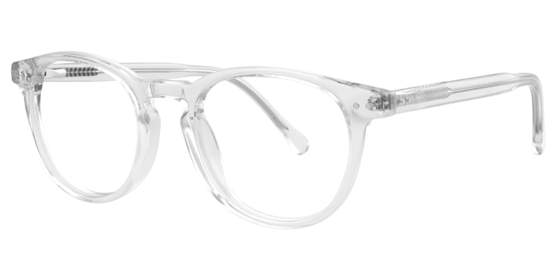 Round Clear Glasses | Zeelool Eyeglasses Online2