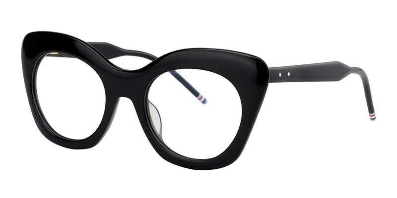 Cateye Black Glasses | Zeelool Eyeglass Frames2
