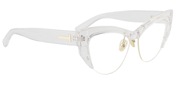 Claire Cateye Clear Glasses3