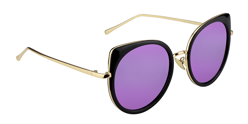 Cateye Black Sunglasses | Zeelool Sunshades3