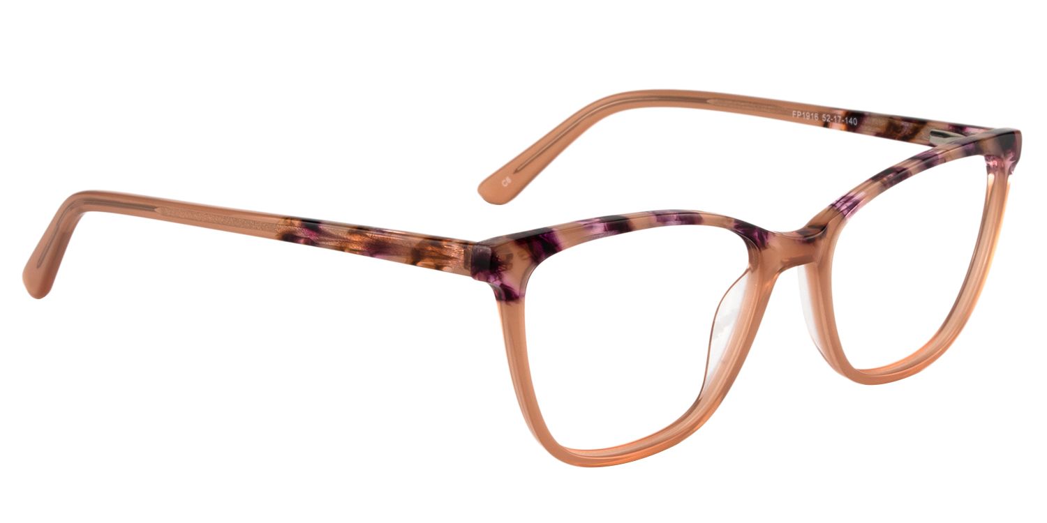 Square Pink Glasses | Zeelool Glasses2