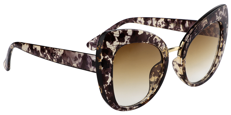 Cateye Light Tortoise Sunglasses | Zeelool Sunglasses3