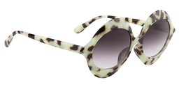 Gemma Kiss Mouth Light Tortoise Sunglasses3