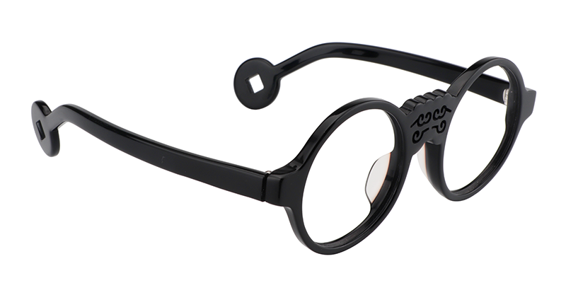 Round Black Glasses | Zeelool Optical Online3