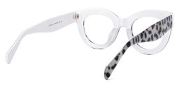 Torres Cateye Gray-Leopard Glasses4