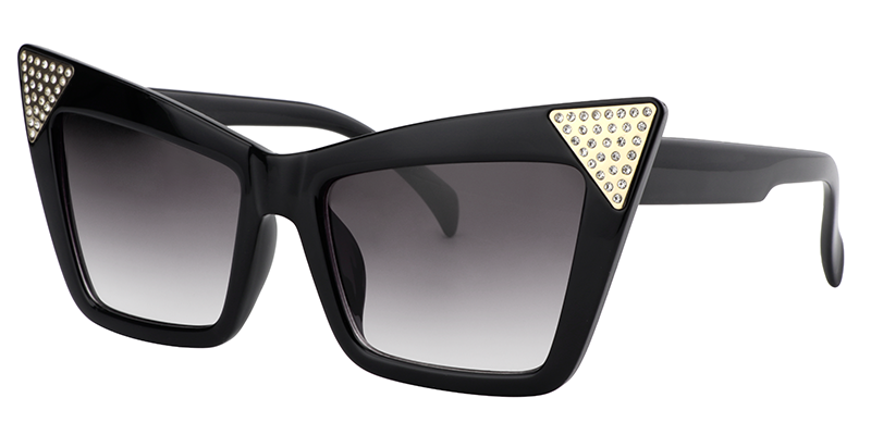 Cateye Black Sunglasses | Zeelool Sunglasses Online2