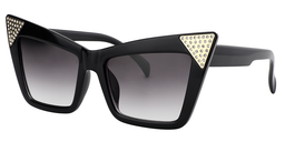 Salome Cateye Black Sunglasses2