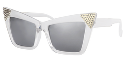 Salome Cateye Clear Sunglasses2
